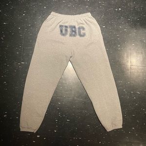 Y2k UBC russel sweatpants